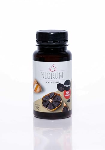 La Abuela Carmen - Cápsulas Ajo Negro Puro Nigrum Envase 35 cápsulas de 859 mg | 1 cápsula al día con un vaso de agua | 30gr