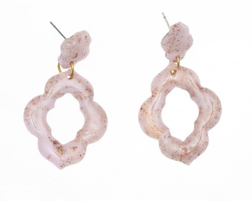 PEMBE KÜPE, ROMANTİK KÜPE, KADIN MÜCEVHER, MODA TAKI, KADIN TAKI