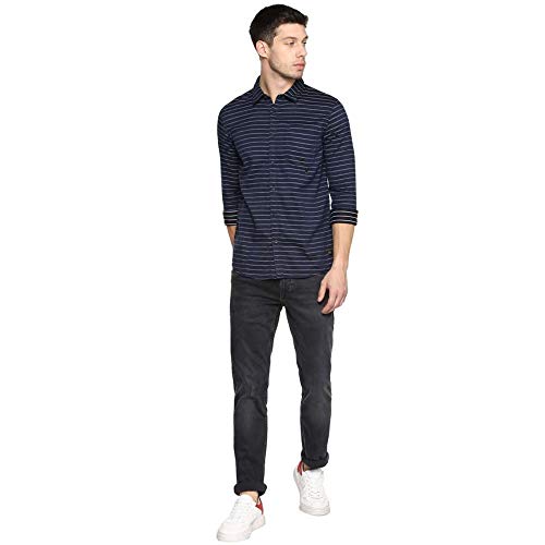 Image of Spykar Men's Regular Fit Shirts