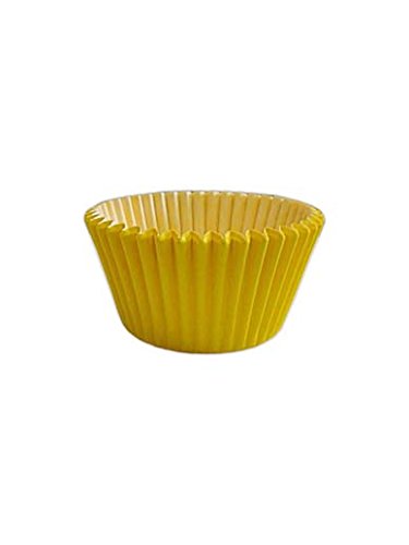 The Vanilla Valley Yellow Cupcake Paper Muffin, Cupcake Cases Bulk Pack - 180 Cases