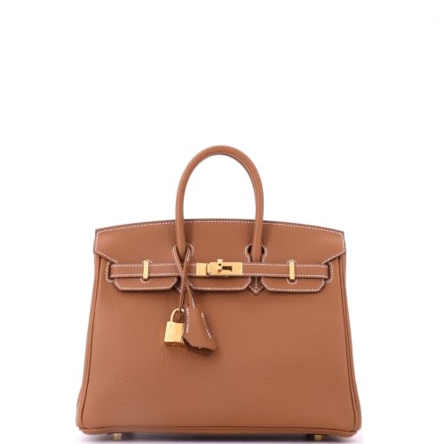 Hermès, Pre-Loved Birkin Handbag 25, Gold