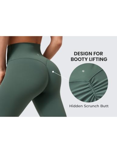 Image of CRZ YOGA Secretsculpt Leggings 25 inch | Butterlift, Buttery Soft, Moderate Compression, Workout, Pilates, No Front Seam, Booty Scrunch Butt, High Waist, for Women