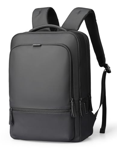 MARK RYDEN Business Rucksack Pendlerrucksack Herren PU Wasserabweisend 15,6 zoll PC mit USB-Ladeanschluss Multifunktional - Schwarz MARK RYDEN Business Rucksack Pendlerrucksack Herren PU Wasserabweisend 15,6 zoll PC mit USB-Ladeanschluss Multifunktional - Schwarz