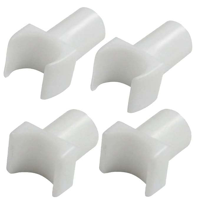 MobilityJunction White Nylon Seat Rail Glide for Fixed Arm Wheelchair – Durable Smooth Sliding Replacement Part for Wheelchair Seat, Universal Fit, Easy Installation (2 Large 2 Small)-image-30