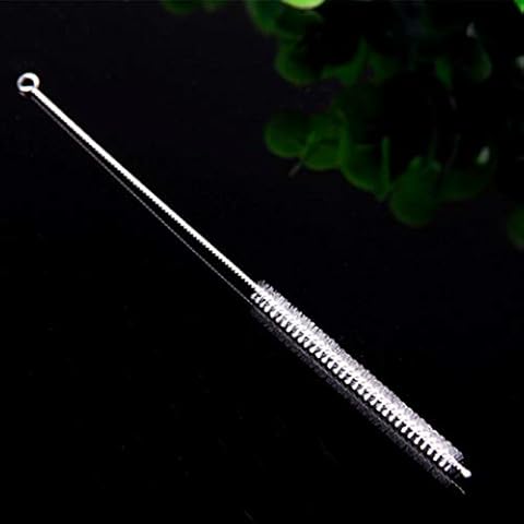 5pc Nylon Straw Cleaners Cleaning Brush for Drinking Stainless Steel Tube Cover