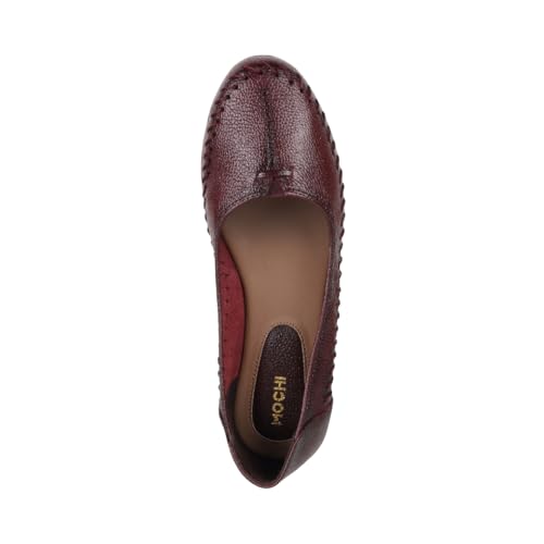 Image of Mochi Women Sythetic Leather Laser-Cut Casual Shoes