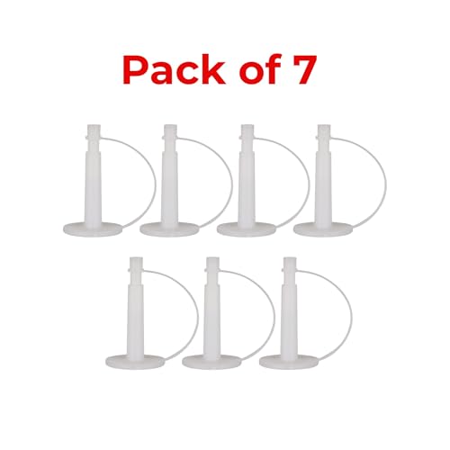 Polygem LCR Injection Ports for Concrete Repair, 7-Pack with Attached Caps, Use with LCR Injection Epoxy and Repair Paste