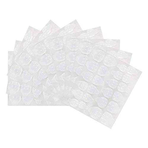 10 Sheets(240Pcs) Nail Glue Sticker Clear Double Sided Fake Nail Jelly Gel Tape Tips Natural Adhesive Nail Tabs for Women Manicure Supplies
