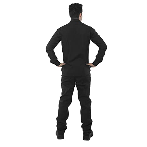 Image of PROLIFE Mens Cotton Industrial Workwear Shirt Pant Combo
