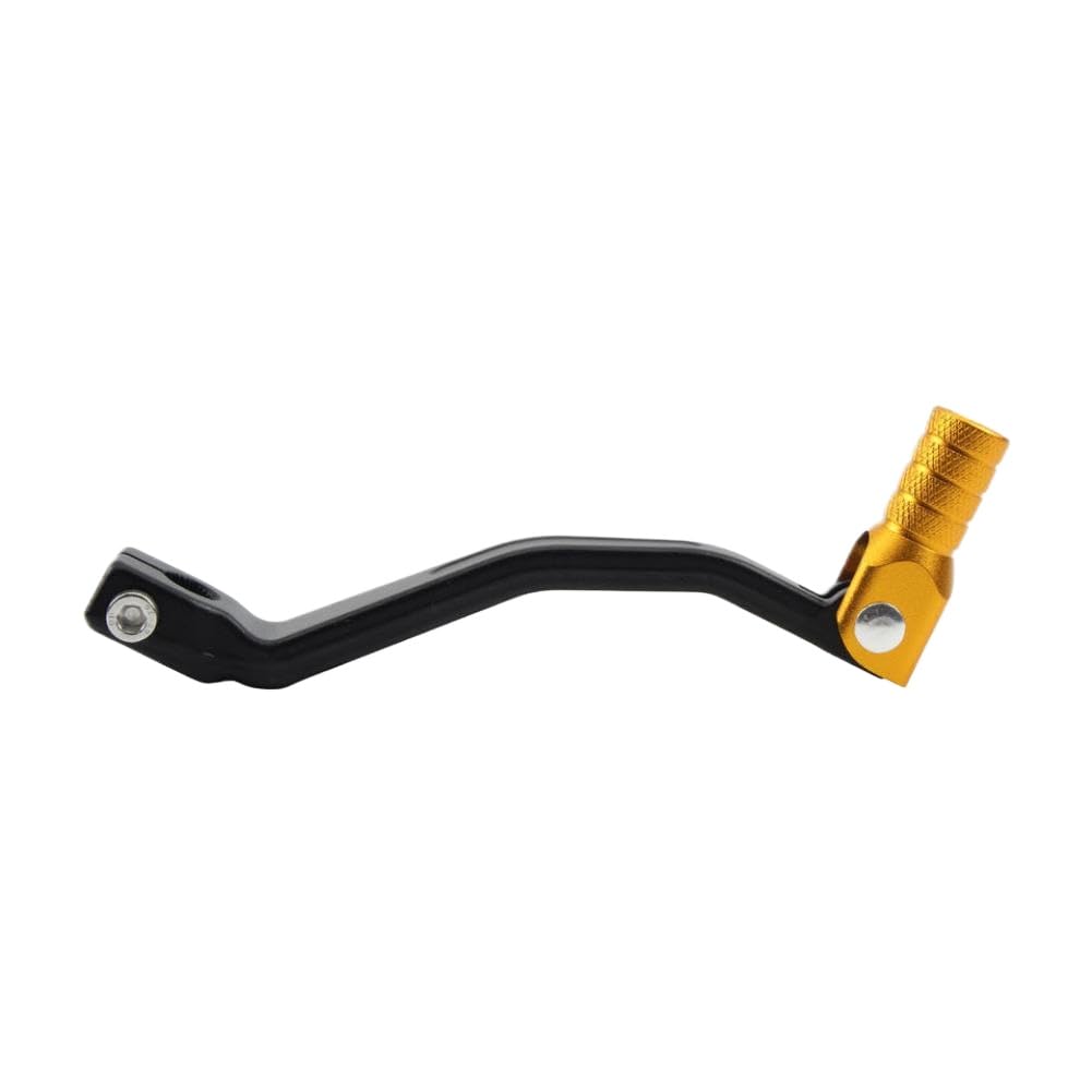 EZekAMTxf Folding Aluminum Gear Shift Lever for Kayo 125cc 140cc 150cc 250cc Motocross Motorcycles(Gold)