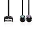 Produktbild NEDIS 2 in 1-Kabel | USB 2.0 | USB-A Stecker | 2x PS/2 Buchse | 480 Mbps | 0.30 m | Vernickelt | rund | PVC | Plastikbeutel
