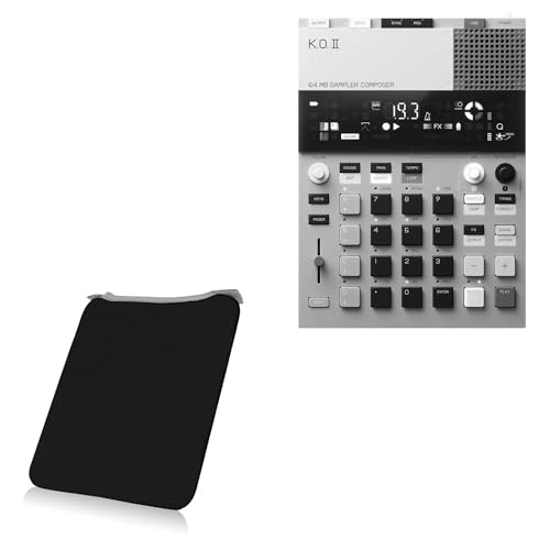 BoxWave Case Compatible with Teenage Engineering EPâ€“133 K.O. II - SlipSuit, Soft Slim Neoprene Pouch Protective Case Cover - Jet Black
