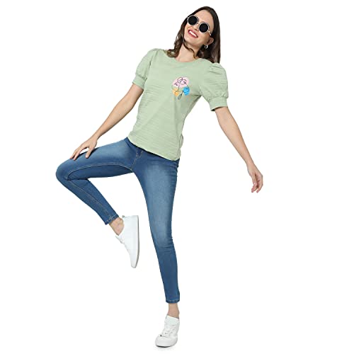 Image of PINACOLADA Women Black Solid Casual Top