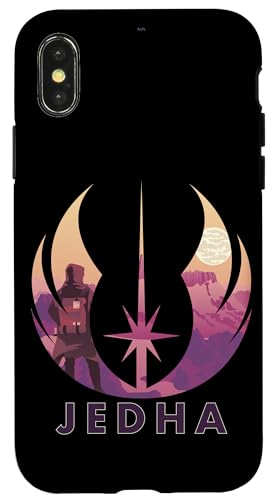 Coque iPhone X XS Star Wars Jedha Jedi Order cadeau idéal pour passionné