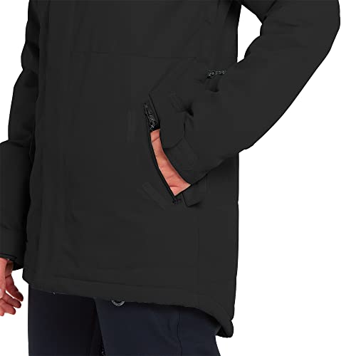 Volcom Womens Fawn Insulated Snowboarding Jackets, Black, X-Small Us #TOP4