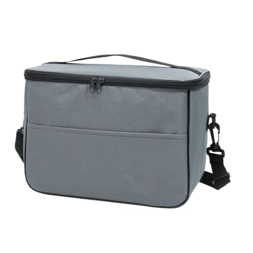 Bolsa De Almuerzo Aislada Para Hombres Y Mujeres - Fuge -Profect Bash Lunch Box Cooler Con Correa Para El Hombro | Contenedor De Alimentos Reutilizable | Lunch-box Térmica Para Viajes, Playa, Trabajo,
