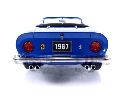 KK Scale Models 1/18 - F-ERRARI 275 GTB/4 Nart Spider - 1967 miniatura 5