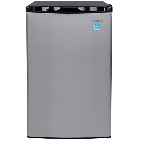 Avanti 4.4 cu. ft. Compact Refrigerator, Mini-Fridge, in Stainless Steel (RM4436SS) on Fridge.com