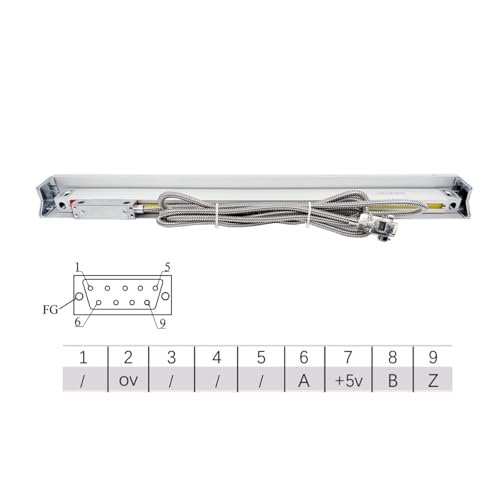 Encoder Lineal K35 500mm-1000mm Resolución 0.005mm miniatura 4