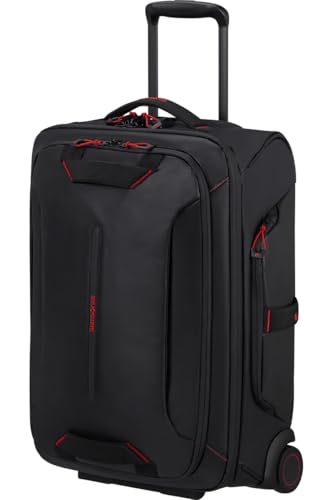 Samsonite Maleta de Equipaje Unisex Ecodiver, Negra, Equipaje de Mano de 55 cm, Negro, Carry on 55cm, Equipaje,Samsonite,Garantía,Softside