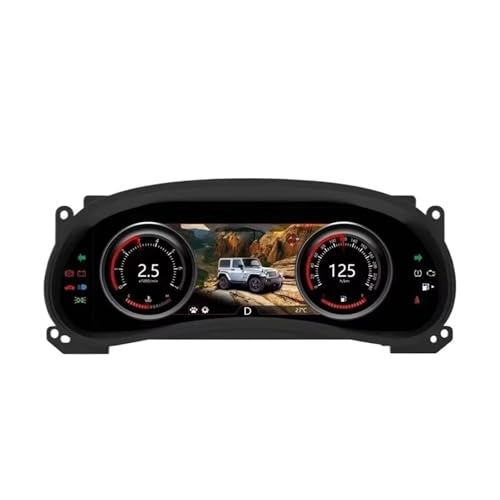 Función de grupo digital de 12,3'' para reparar el cuadro de tu Jeep Wrangler