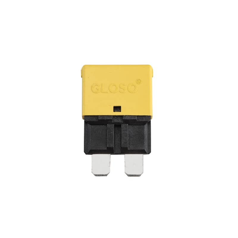 GLOSO Blade Circuit Breaker RV Marine Boat Truck Yacht Auto Reset Audio Solar System Protection ATO ATC 20 Amp E37 5 PACK - Image 3