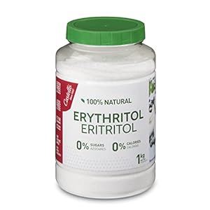 Zoetstof Erythritol – Gegranuleerde – Natuurlijke Suikervervanger – Geen GMO – 0 Glycemische Index – Keto en Paleo Vriendelijk – Castello since 1907 – Pot van 1 kg