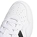 adidas Hoops 4.0 Sneaker, White/Core Black/Grey, 4 US Unisex Big Kid