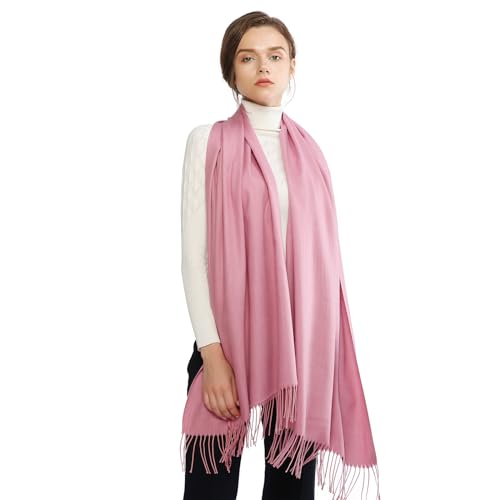 Image of RIIQIICHY Women's Fringe Shawl Wrap Pashmina Scarf for Wedding Evening