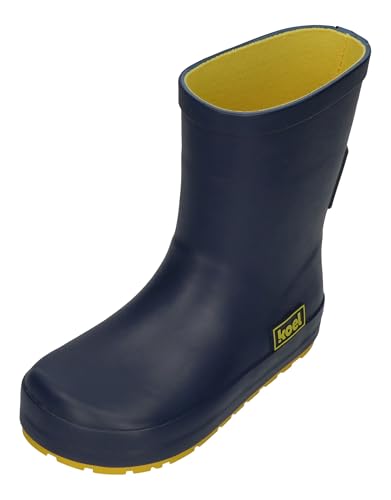 KOEL Barefoot Gummistiefel - WELLIE BARE SOLID V2 - blue, Größe:24 EU
