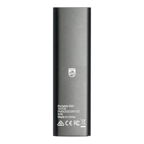 SSD Externo Philips 500GB con velocidad de lectura de 540 MB/s 5