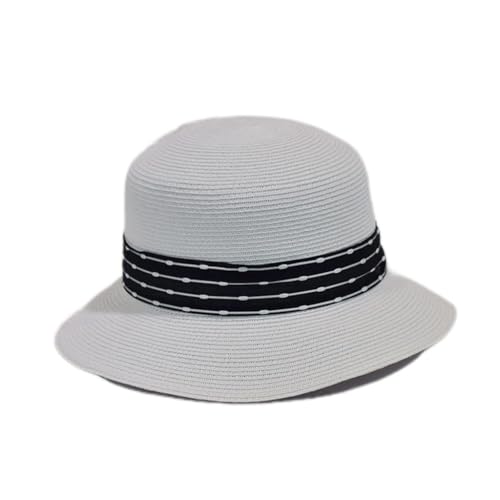 Chapeau de protection solaire haut plat chic pour femme