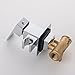 Handheld Bidet Sprayer for Toilet, Baby Cloth Diaper Sprayer Hot and Cold Water Toilet Sprayer Wall Mounted Brass Handheld Sprayer Kit 2 Modes High Pressure Baby Cloth Diaper Cleaning,Chrome (Color :