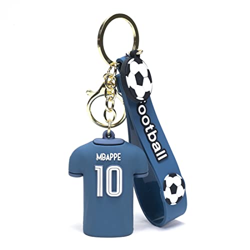 Daiyamondo Score a Goal for Style with Mbappe Blue Jersey 3D Rubber ...
