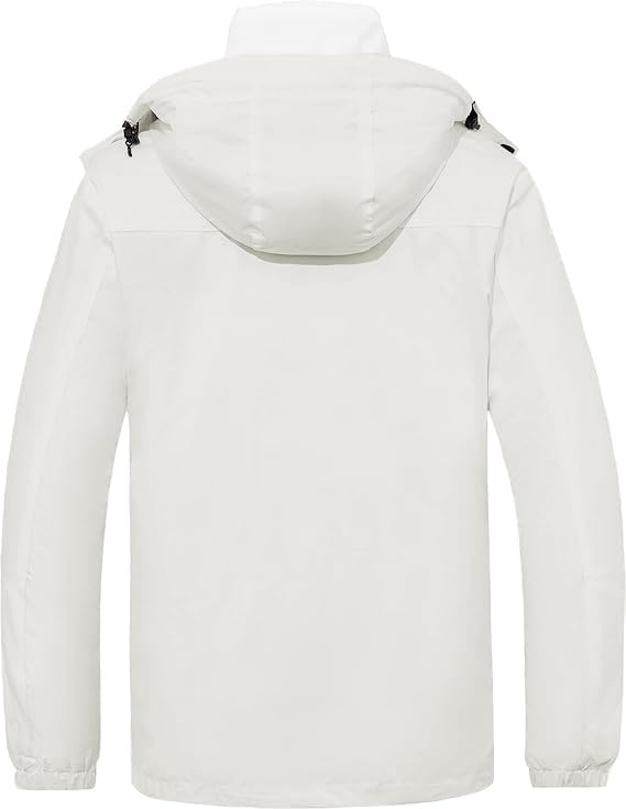 wantdo Men's Waterproof 3-in-1 Ski Jacket for Winter Snowboarding