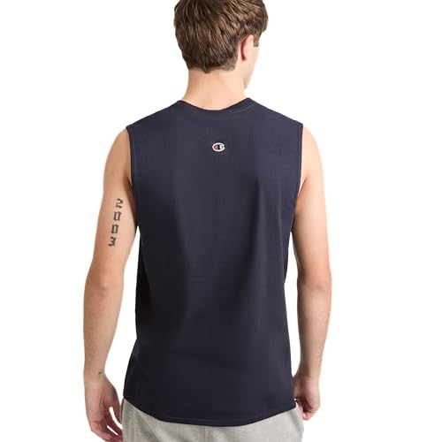 Image of Champion Men's Muscle Tank, Classic Graphic Muscle Tee, Sleeveless T-shirt for Men (Reg. Or Big & Tall)