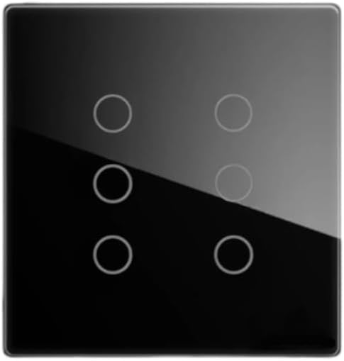 Interruptor Wi-Fi Inteligente 6 Botões Touch com Controle por App...