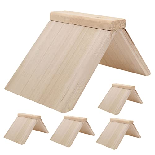 Wooden Birds Perch 5pcs Pigeon Solid Wood Perch Accessories Chick...