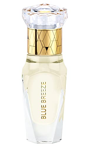 Swiss Arabian Blue Breeze For Unisex - Luxury Products From Dubai - Long Lasting Personal Perfume Oil - A Seductive, Exceptionally Made, Signature Fragrance - The Luxurious Scent Of Arabia - 0.4 Oz #TOP14