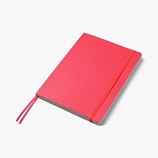 Paperchase Agenzio Soft Cover Ruled Notebook - Punch (Large)