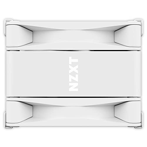 Image of NZXT T120 CPU Air Cooler - RC-TN120-W1 - Conductive Copper Pipes - Fluid Dynamic Bearings - AMD and Intel Compatibility - White