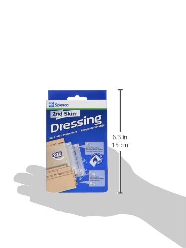 Spenco 2Nd Skin Dressing Dispenser Jars, 3" X 6-1/2" Sheets, Pack Of 48 Sheets #TOP2