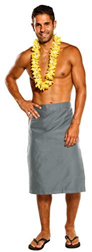 Mens Grey Sulu with Pockets