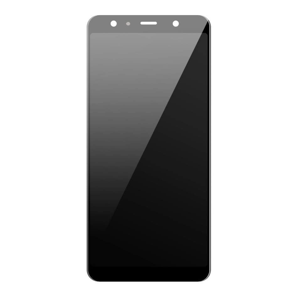 Image of SPiED - LCD with Touch Screen for Samsung Galaxy A7 2018 - White (Display Glass Combo Folder) (Samsung Galaxy A7 2018)