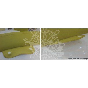 Boutons en plastique STAYPUT Press Clip blancs | Lot de 100 pièces dessin C