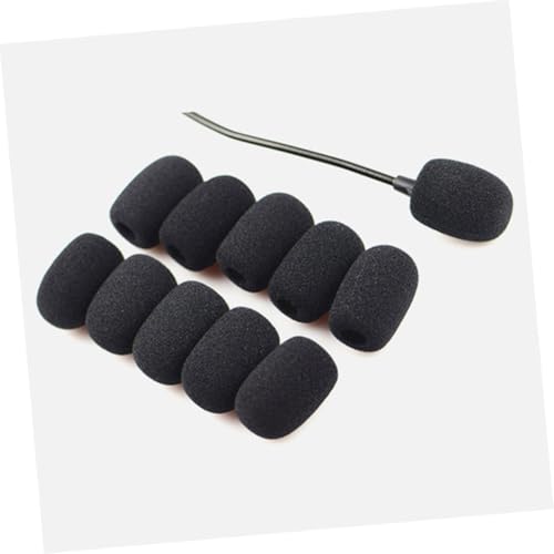Bonnette microphone mousse protection amplificateur couverture noir