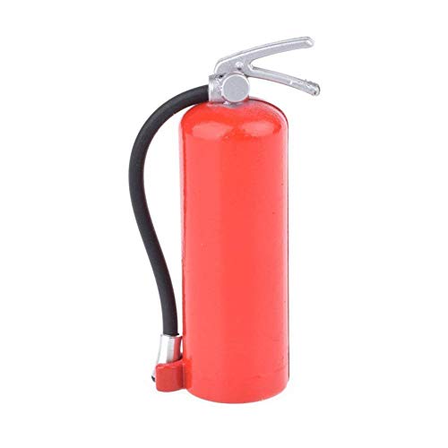 1/10 Scale Fire Extinguisher Rc Rock Crawler Accessory For Amiya Cc01 Rc4wd D90 D110 Rc Truck Car Parts Simulation Decorative Mini Fire Extinguisher