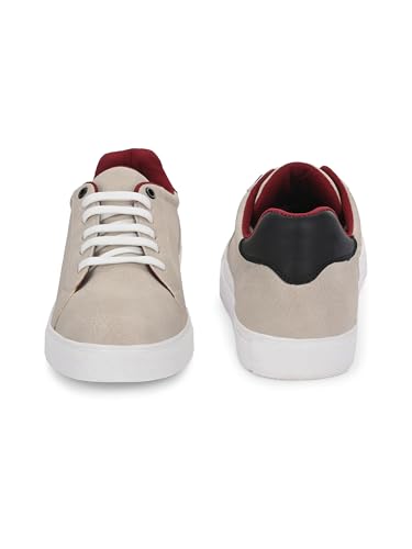 Image of Centrino Women Casual Shoes | Colorblock Sneakers with Ultra Soft Cushion Lace-Up Shoes All-Day Comfort | Trendy & Lightweight Design | Low Top Flat Sole(7611)