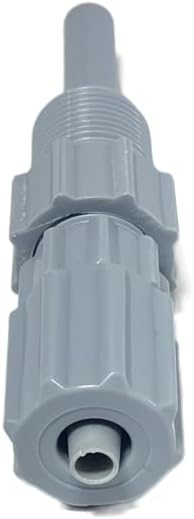 Universal Injection Check Valve for 3/8" OD Tubing – PVC, Backflow Preventer | Part #PCIV38 – For Dosing & Metering Pumps, Chlorine/Chemical Systems