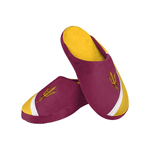 Image of FOCO Men's NCAA 2022 Big Logo Color Edge Slipper | Casual Slippers